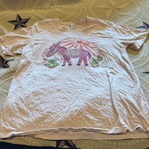 Womens Pink Graphic T-Shirt